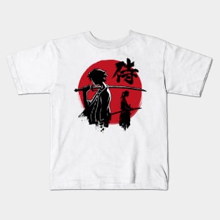 Mugen and Jin sumi e Kids T-Shirt